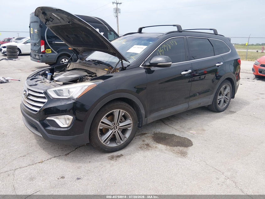 Vin: km8sr4hf6gu141331, lot: 46257640, hyundai santa fe se 20162