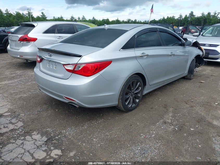 Vin: 5npec4ac2dh725346, lot: 46257643, hyundai sonata se 20134