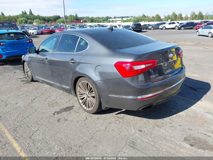 Vin: knaln4d75e5149721, lot: 46257660, kia cadenza limited 20143
