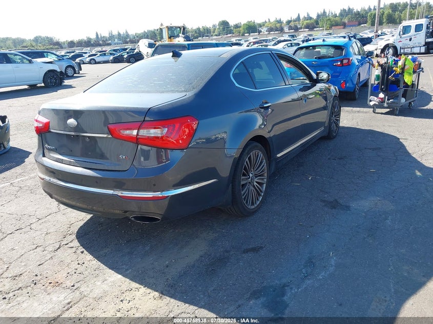 Vin: knaln4d75e5149721, lot: 46257660, kia cadenza limited 20144