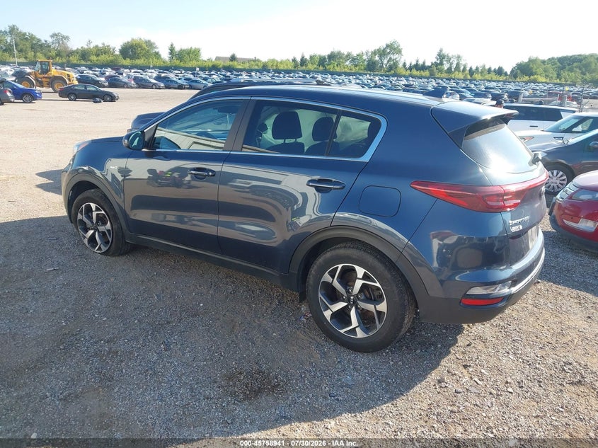 Vin: kndpmcac9n7010652, lot: 46257663, kia sportage lx 20223