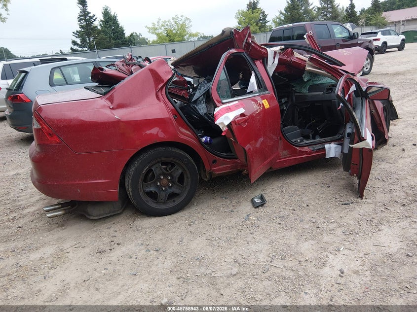 Vin: 3fahp0ha5ar258503, lot: 46257665, ford fusion se 20104