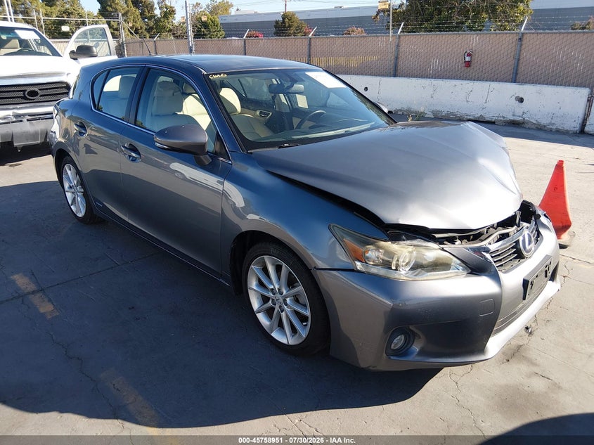 2012 LEXUS CT 200H — zdjęcie z aukcji