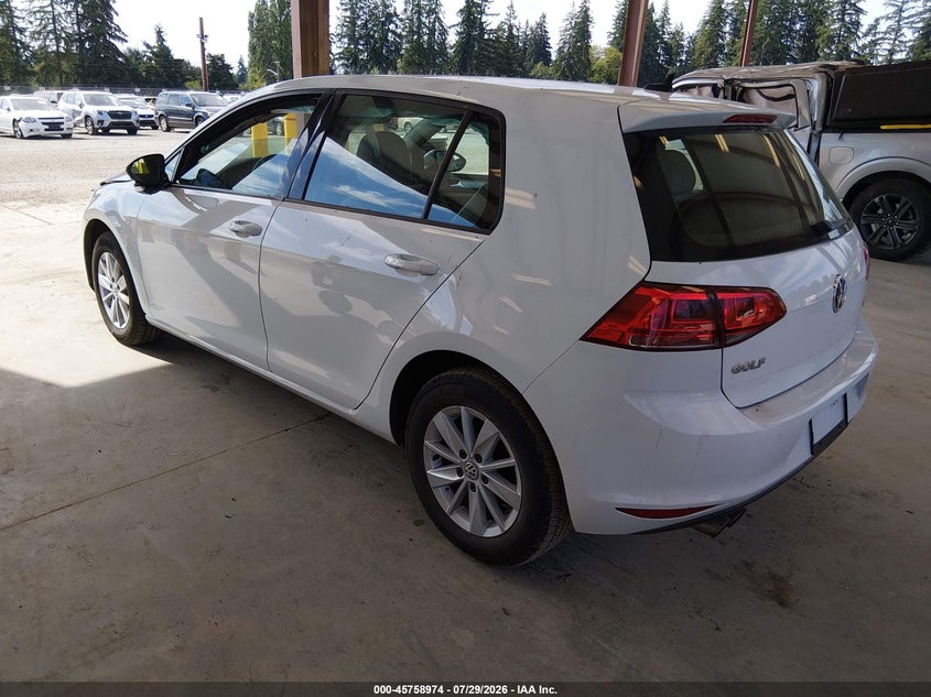 2015 VOLKSWAGEN GOLF auction photo 3