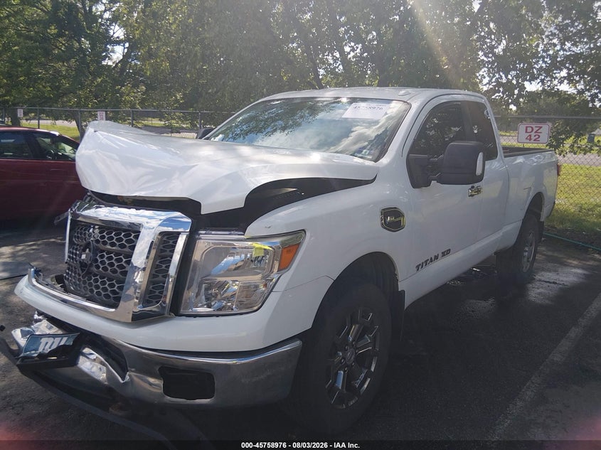 Vin: 1n6aa1c36hn573025, lot: 46257698, nissan titan xd sv gas 20172