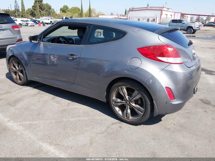 Vin: kmhtc6ad2gu253988, lot: 46257701, hyundai veloster 20163