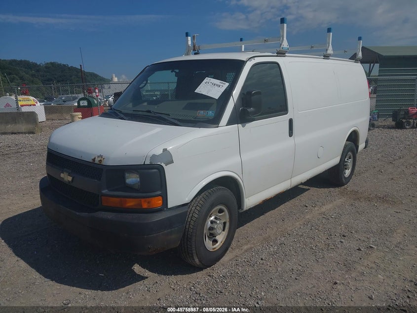 Vin: 1gcwgfba5b1146227, lot: 46257709, chevrolet express 2500 work van 20112