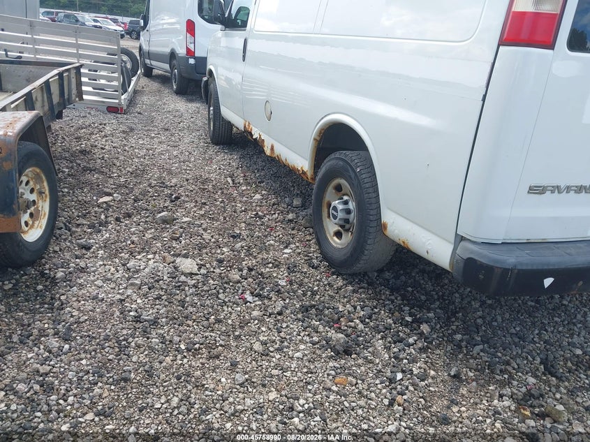 GMC SAVANA 2008 VIN 1GTHG35KX81142825