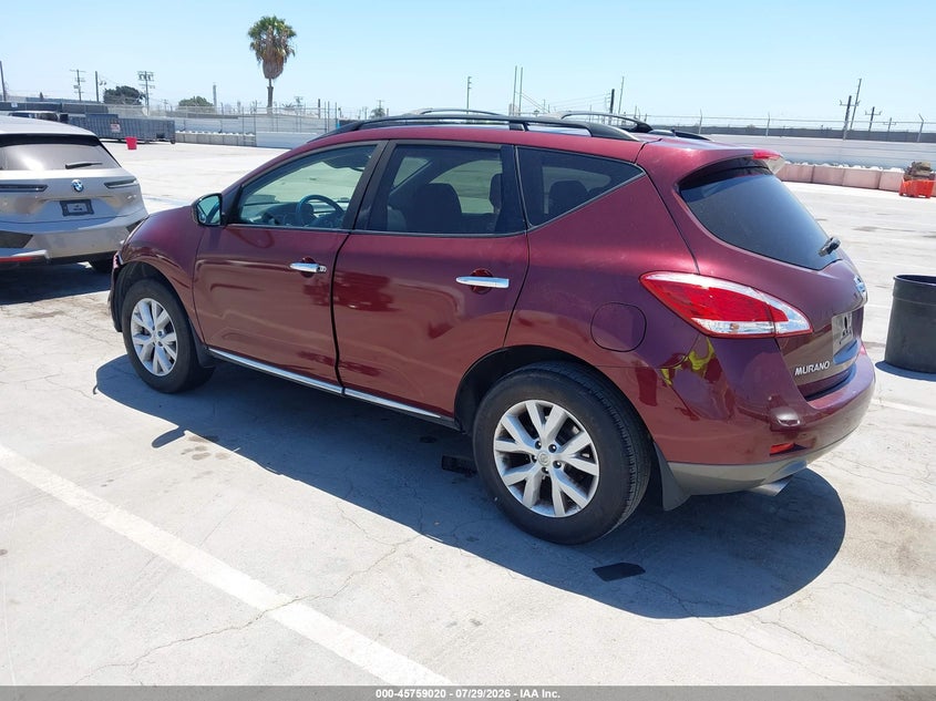 Vin: jn8az1mu2cw118005, lot: 46257742, nissan murano sl 20123
