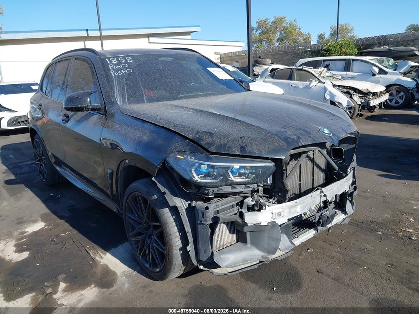 2022 BMW X5 M SPORT UTILITY VEHICLE 4.4L V-8 DI, DOHC, VVT, TURBO, 617HP