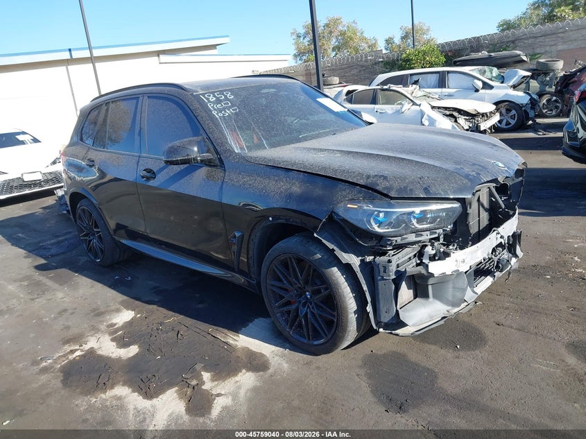 Vin: 5ymju0c02n9j06075, lot: 46257762, bmw x5 m 2022 img_1