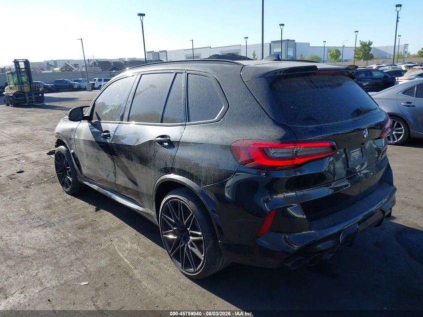 Vin: 5ymju0c02n9j06075, lot: 46257762, bmw x5 m 20223
