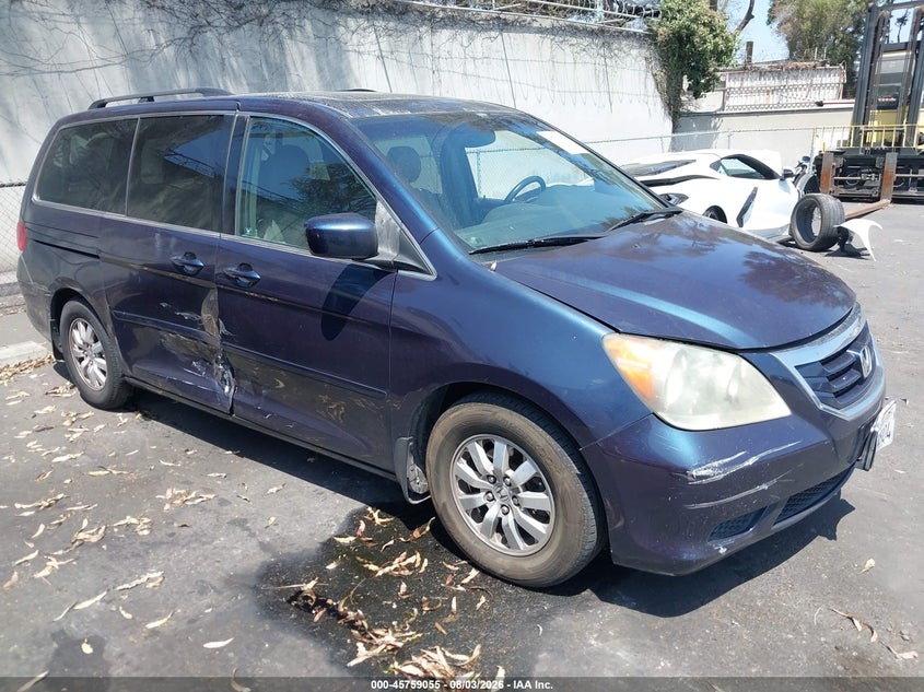 Vin: 5fnrl3h75ab105007, lot: 46257777, honda odyssey ex-l 20101