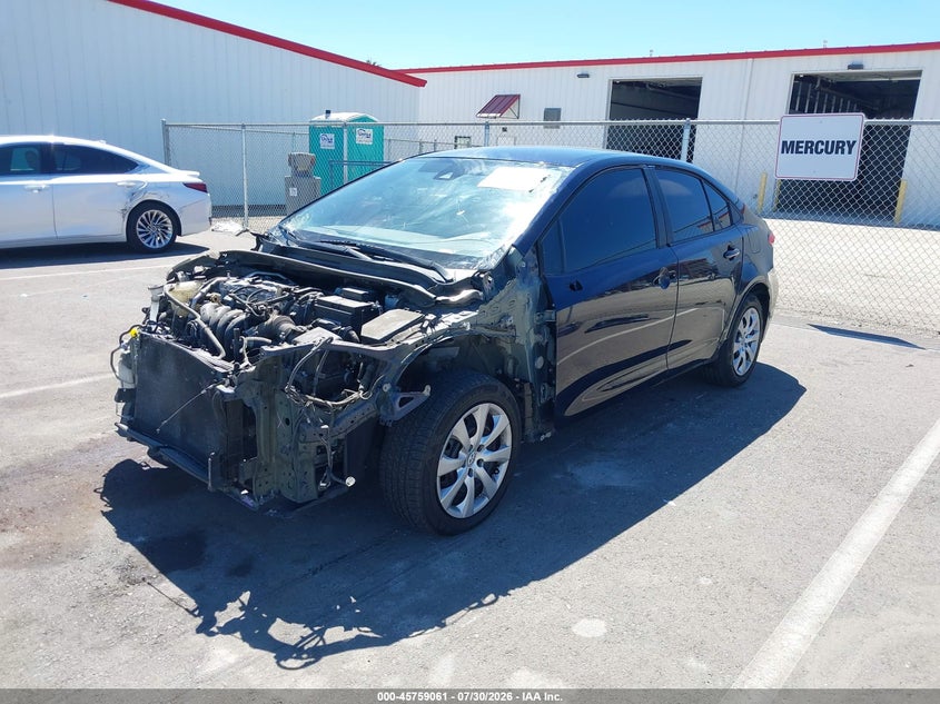 Vin: 5yfeprae3lp113192, lot: 46257783, toyota corolla le 20202