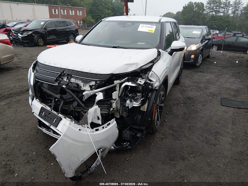 Vin: ja4j4ua8xnz051801, lot: 46257807, mitsubishi outlander black edition s-awc/se 2.5 s-awc/se launch edition s-awc 20222