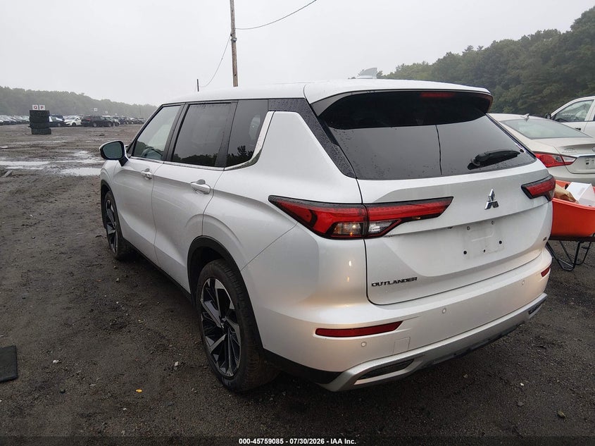 Vin: ja4j4ua8xnz051801, lot: 46257807, mitsubishi outlander black edition s-awc/se 2.5 s-awc/se launch edition s-awc 20223