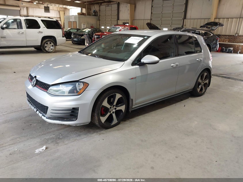 2016 VOLKSWAGEN GOLF GTI auction photo 2