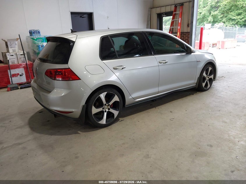 2016 VOLKSWAGEN GOLF GTI auction photo 4