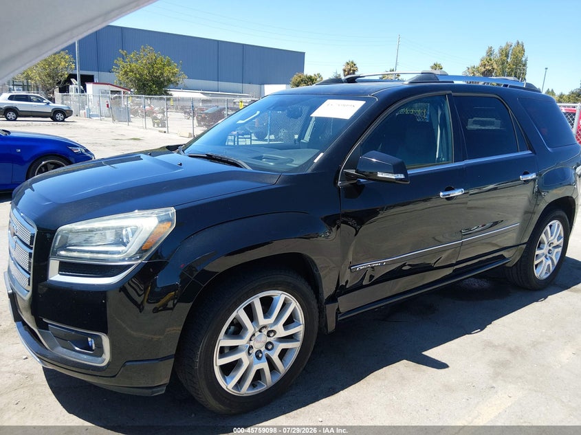 Vin: 1gkkvtkd9gj288007, lot: 46257820, gmc acadia denali 20162