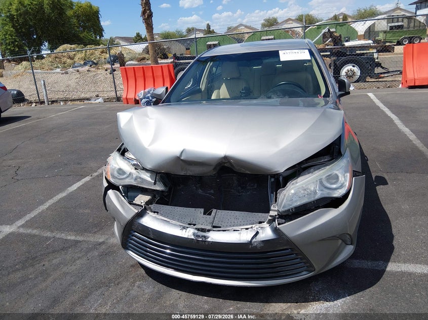 2016 TOYOTA CAMRY SEDAN 2.5L I-4 DOHC, VVT, 178HP