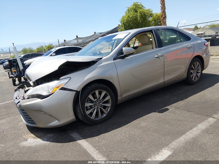 2016 TOYOTA CAMRY SEDAN 2.5L I-4 DOHC, VVT, 178HP
