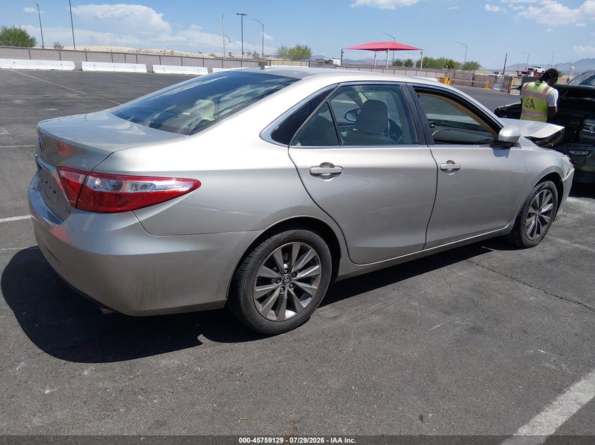 2016 TOYOTA CAMRY SEDAN 2.5L I-4 DOHC, VVT, 178HP