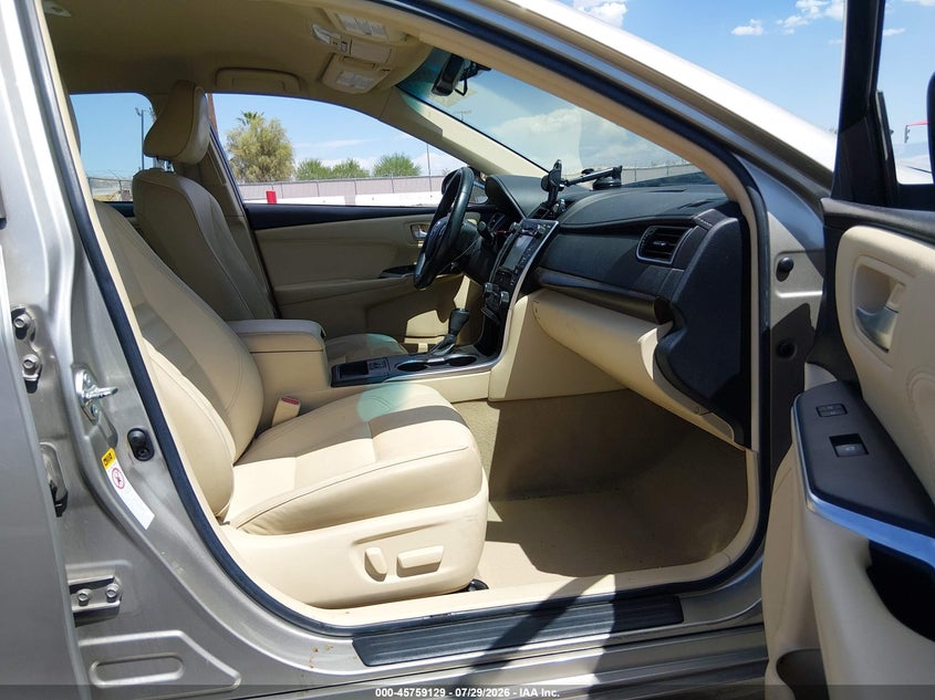 2016 TOYOTA CAMRY SEDAN 2.5L I-4 DOHC, VVT, 178HP