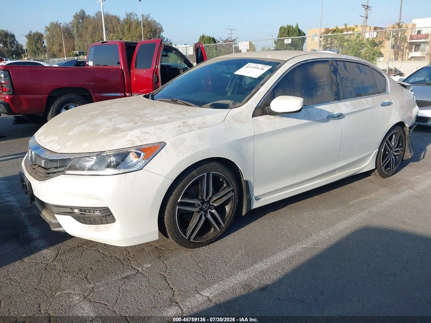 Vin: 1hgcr2f54ha193133, lot: 46257858, honda accord sport 20172