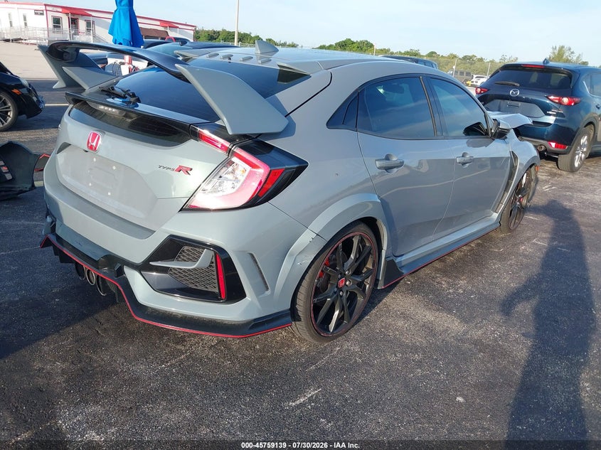 2021 HONDA CIVIC TYPE R auction photo 4