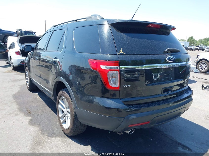 Vin: 1fm5k8d88dgc50416, lot: 46257863, ford explorer xlt 20133