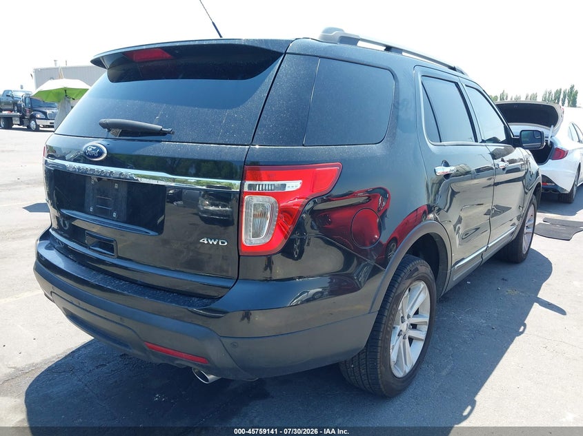 Vin: 1fm5k8d88dgc50416, lot: 46257863, ford explorer xlt 20134