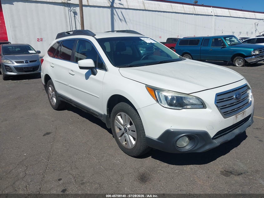 Vin: 4s4bsacc0f3248461, lot: 46257870, subaru outback 2.5i premium 2015 img_1
