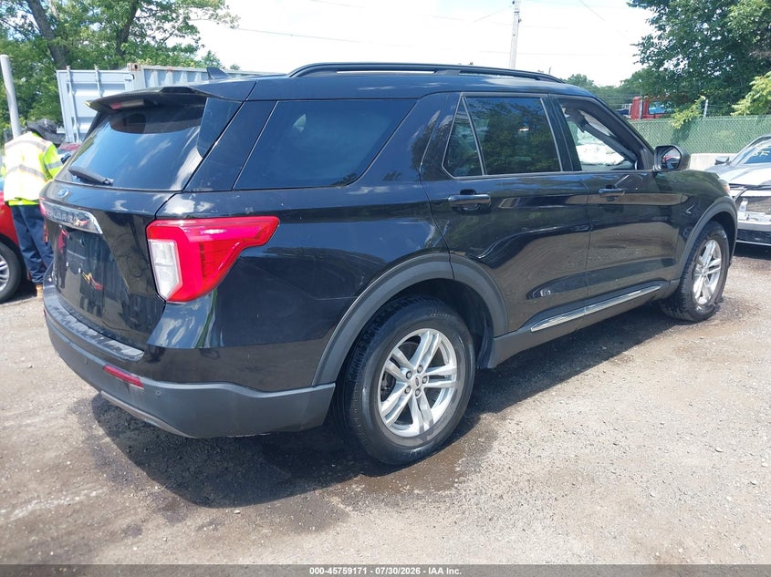 Vin: 1fmsk7dh2ngb62217, lot: 46257893, ford explorer xlt 20224