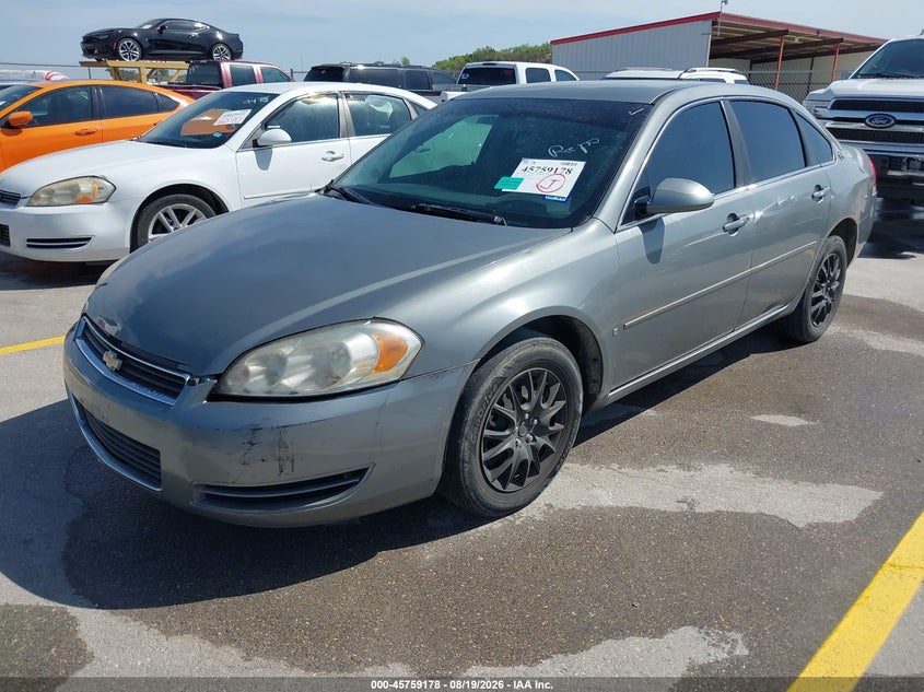 2008 Chevrolet Impala, Звичайний знос, IAAI, VIN 2G1WB58NX89127723 — фото 2