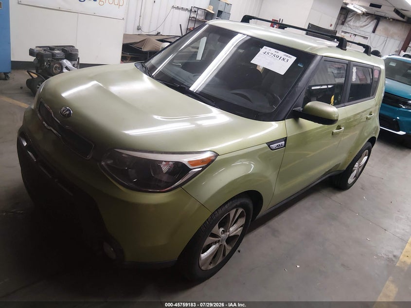 Vin: kndjp3a51g7851589, lot: 46257905, kia soul + 20162