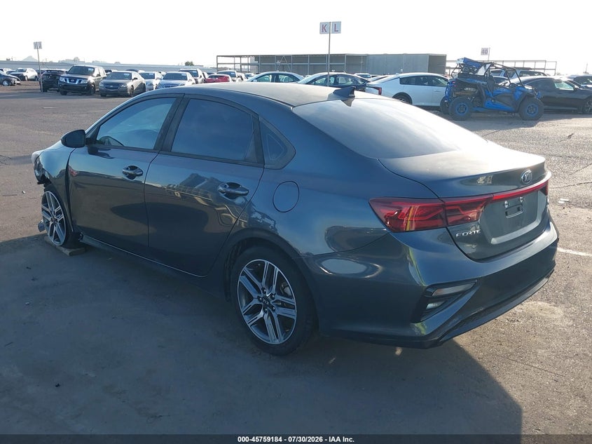Vin: 3kpf34ad5ke011967, lot: 46257906, kia forte s 20193