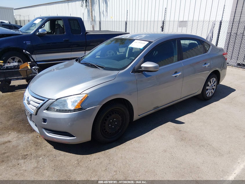 Vin: 3n1ab7apxey230924, lot: 46257917, nissan sentra sv 20142