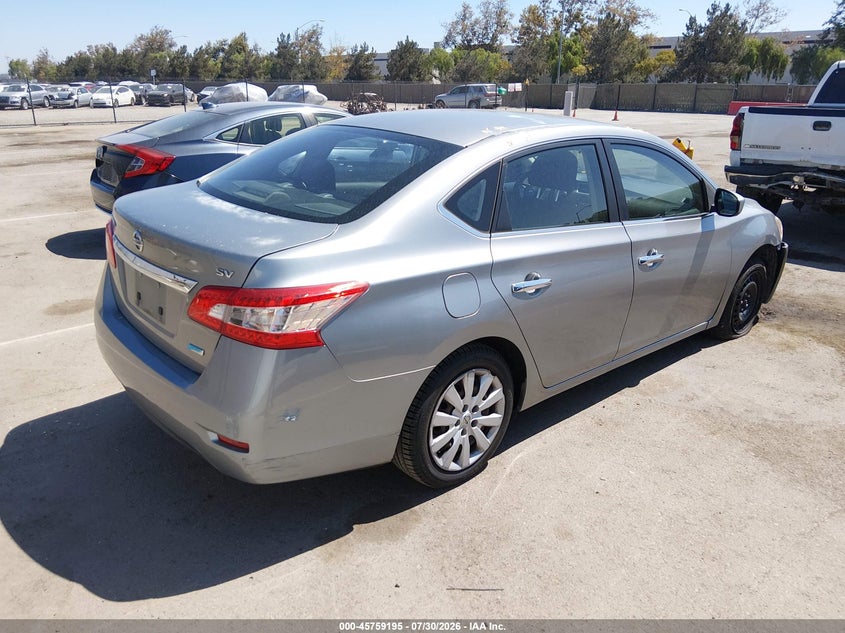 Vin: 3n1ab7apxey230924, lot: 46257917, nissan sentra sv 20144
