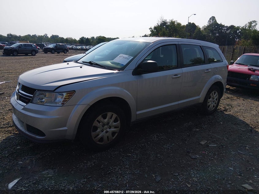 Vin: 3c4pdcab5et103719, lot: 46257934, dodge journey american value pkg 20142