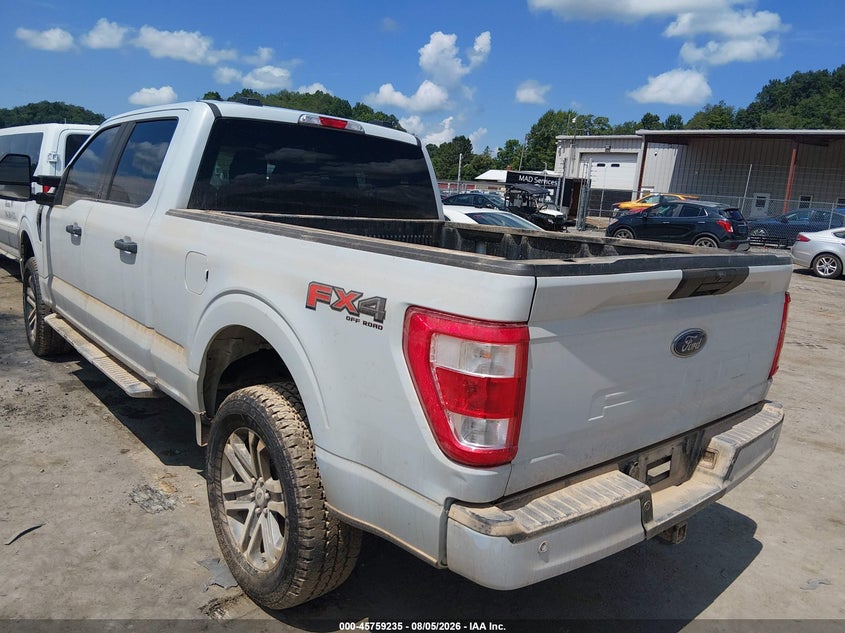 Vin: 1ftfw1e53mke91726, lot: 46257957, ford f-150 xl 20213