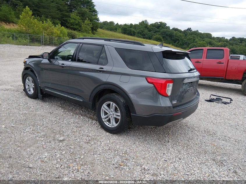 Vin: 1fmsk8dh9pgb40370, lot: 46257961, ford explorer xlt 20233