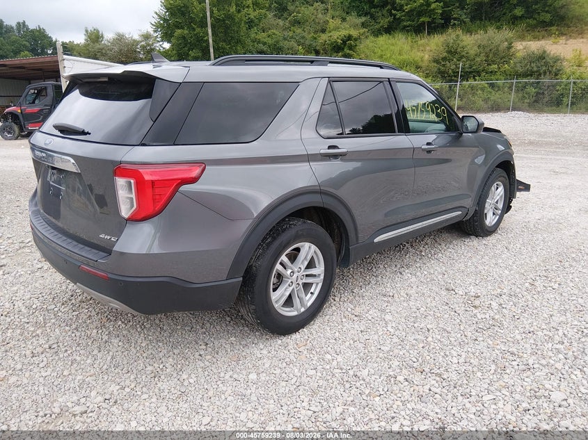 Vin: 1fmsk8dh9pgb40370, lot: 46257961, ford explorer xlt 20234