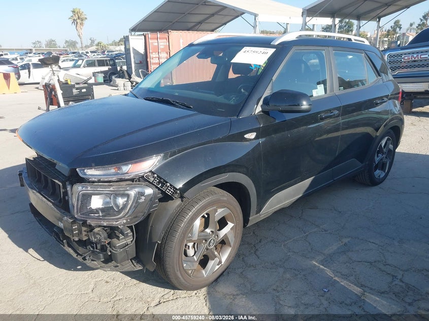 Vin: kmhrc8a30su356607, lot: 46257962, hyundai venue sel 20252