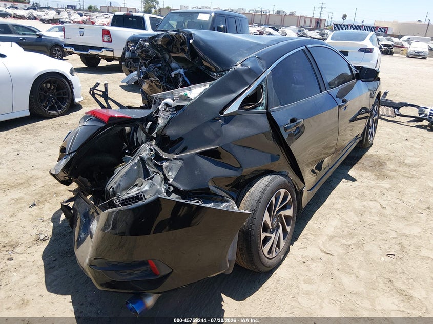 Vin: 2hgfc2f7xhh533337, lot: 46257966, honda civic ex 20174