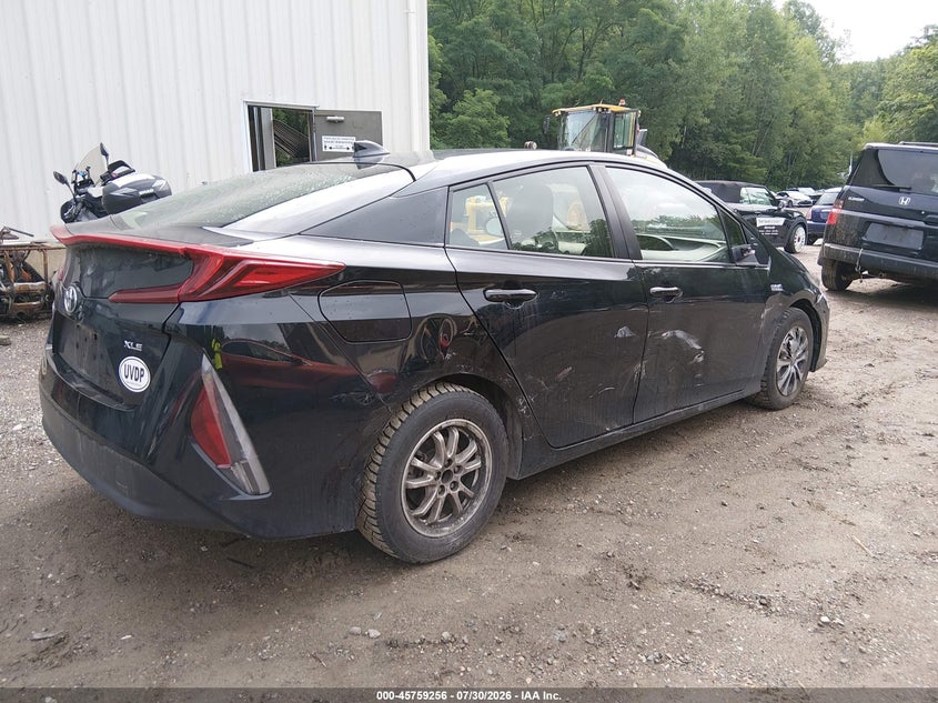 Vin: jtdkamfp2m3177087, lot: 46257978, toyota prius prime xle 20214