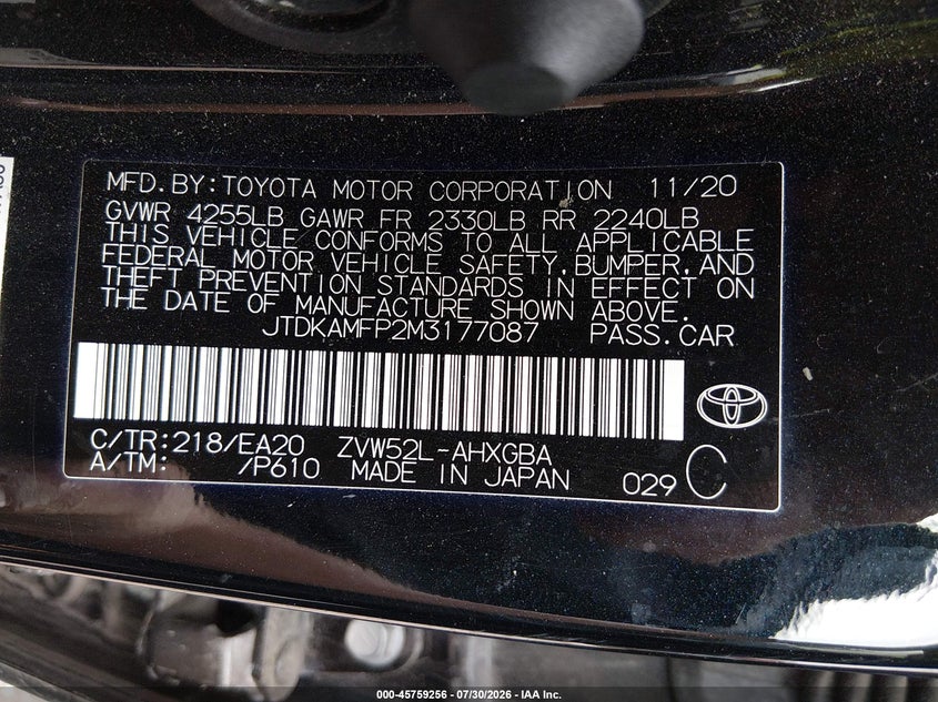 TOYOTA PRIUS PRIME - zdjęcie 9