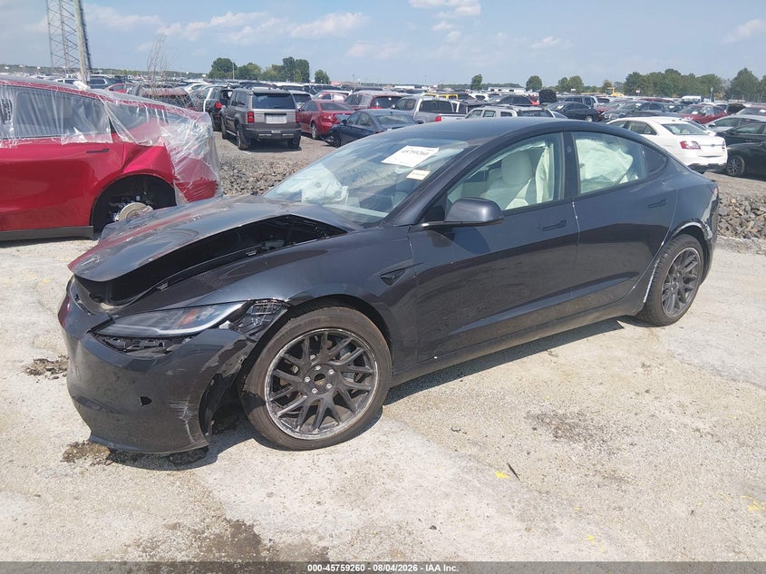 2025 TESLA MODEL 3 auction photo 2
