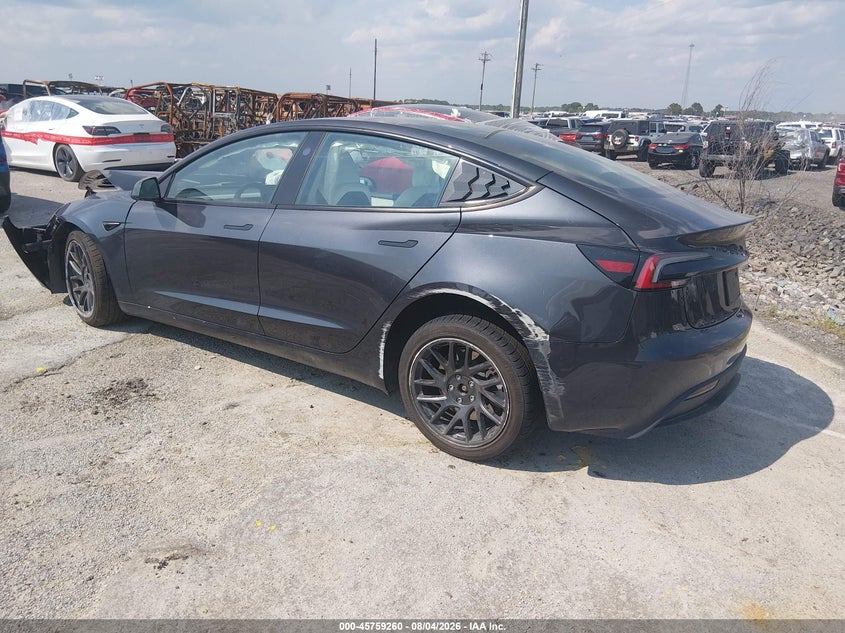 2025 TESLA MODEL 3 auction photo 3