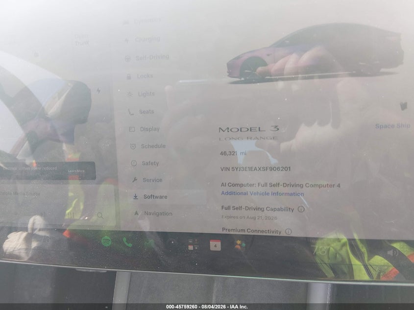 2025 TESLA MODEL 3 auction photo 7
