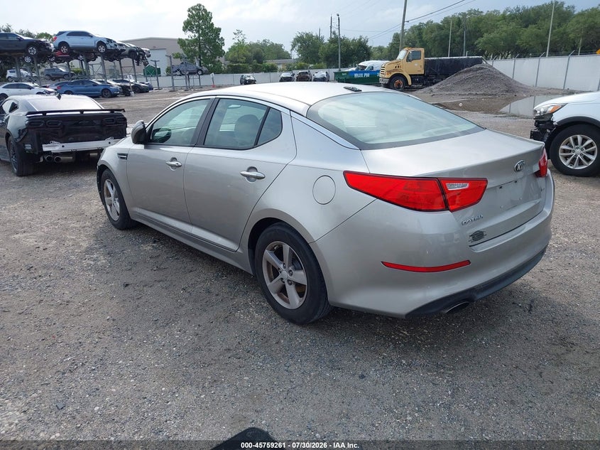 2014 KIA OPTIMA auction photo 3